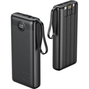 Portable Charger 20000mAh Built In Cables Fast Charging Power Bank for iPhone Sa